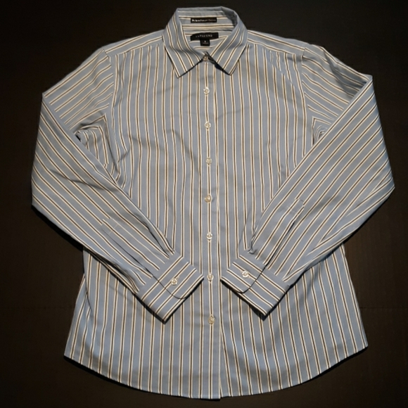 ⬇️$15 Land's End long sleeve button down sz 4 - Picture 2 of 4